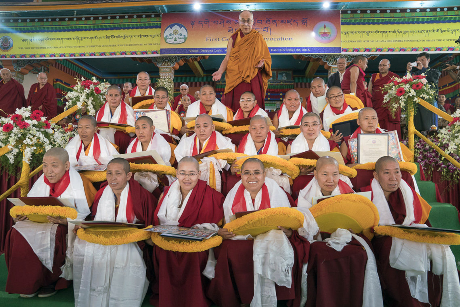 First Geshe-Ma Degrees Awarded in 2016